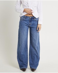 Subtitled - Maylee Low Rise Relaxed Denim Jeans