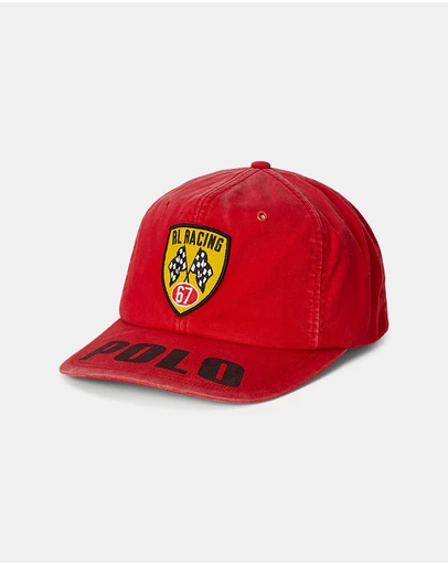 Polo Ralph Lauren - ICONIC EXCLUSIVE - Racing-Patch Twill Ball Cap