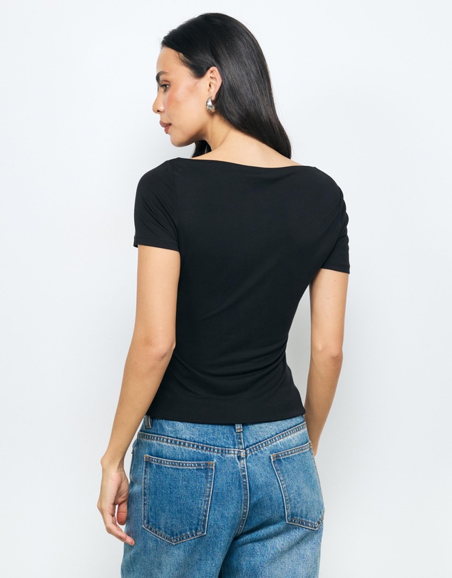 AERE - Jamie Cupro T-Shirt