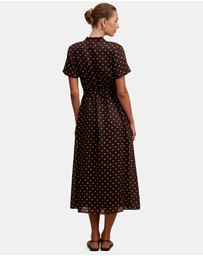 Forever New - Therese Short Sleeves Midi Dress