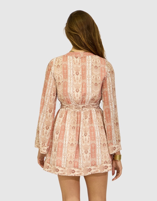 Belle & Bloom - Precision Flared Sleeve Mini Dress