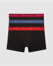 Tommy Hilfiger - 3-Pack Signature Repeat Logo Waistband Trunks