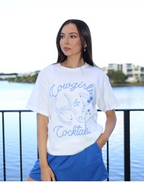Vacancy Co - Cowgirls & Cocktails Tee