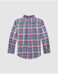 Polo Ralph Lauren - Plaid Cotton Oxford Shirt - ICONIC EXCLUSIVE - Babies-Kids