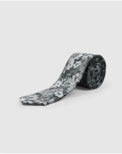 Tarocash - Kayden Floral Silk Tie