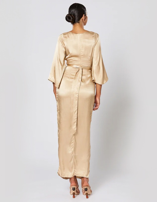 Winona - Cinta Dress Gold