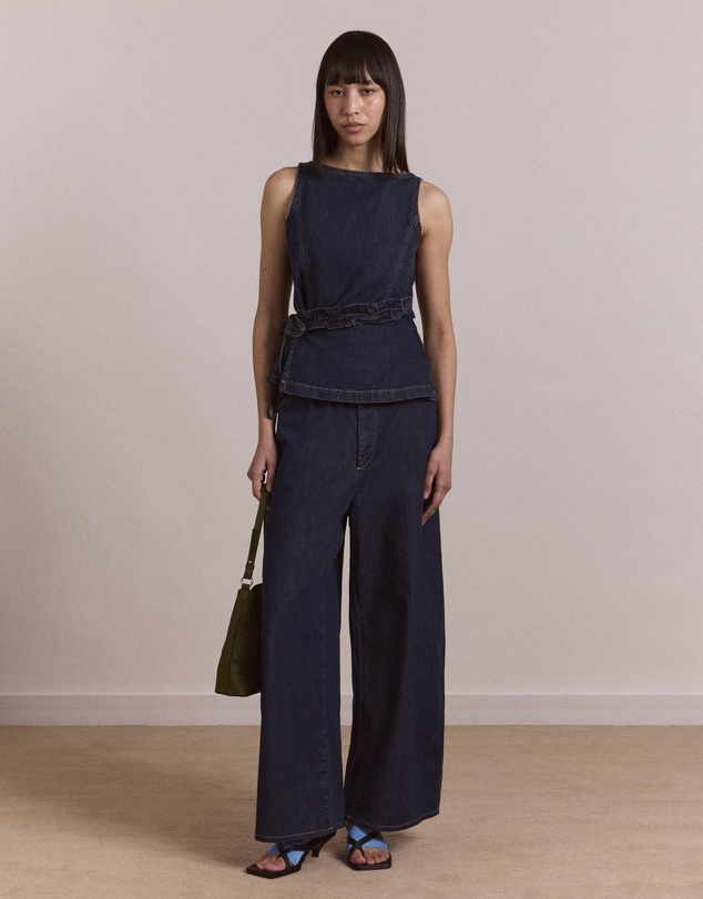 Damson Madder - Straight Leg Augusta Jeans