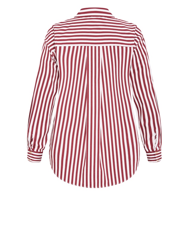 City Chic - Lilia Stripe Cotton Shirt