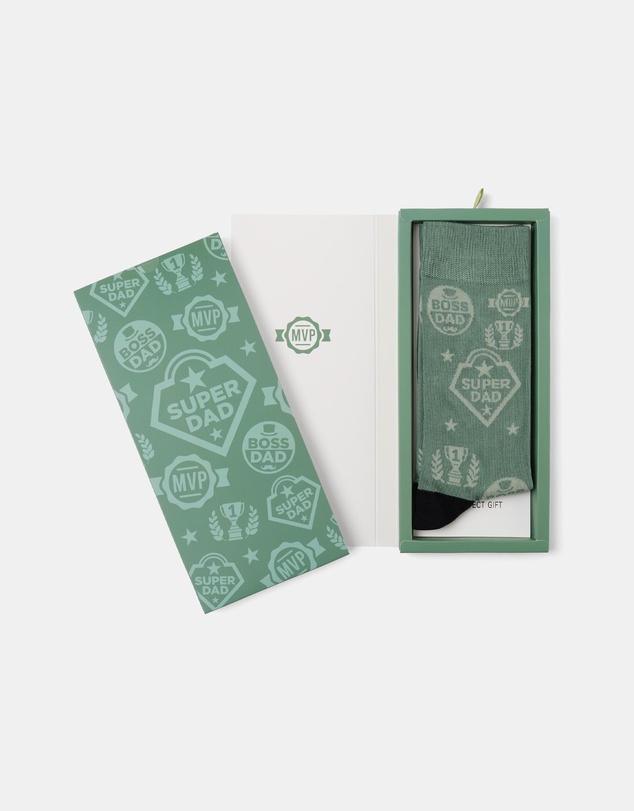 Bamboozld - Super Dad Bamboo Socks Card