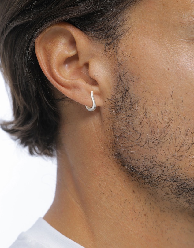 Kuzzoi - ICONIC EXCLUSIVE - Classic Hoop Earrings in 925 Sterling Silver