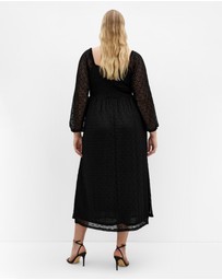 City Chic - Lani Lace Midi Dress