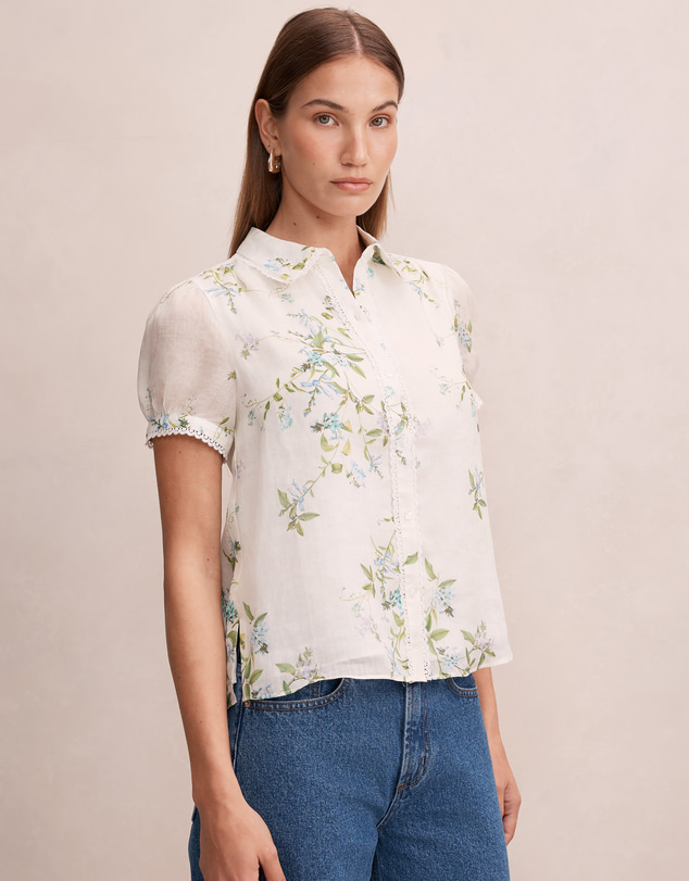 Forever New - Posie Lace Detail Blouse