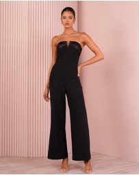 Azzurielle - Charly Strapless Jumpsuit