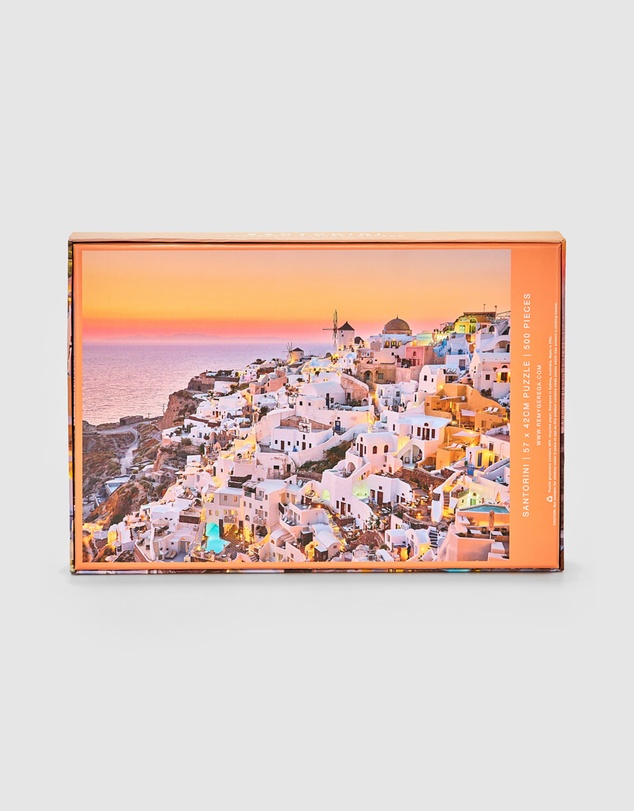 Remy Gerega - Santorini 500 Piece Jigsaw Puzzle