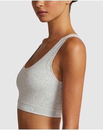 Polo Ralph Lauren - Polo Essentials Cotton Blend Cropped Tank Top Bra