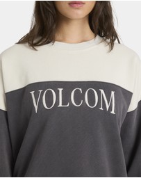 Volcom - Womens Stone Blocked Crew Neck