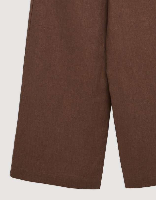 Revibe - Repaired AERE Wren Linen Pants - AU 8