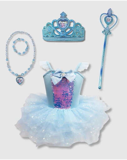 Disney Frozen 2 by Pink Poppy - Disney Frozen Elsa Dress Up Bundle