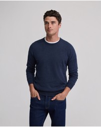 Oxford - Crew Neck Cotton Cashmere Knit