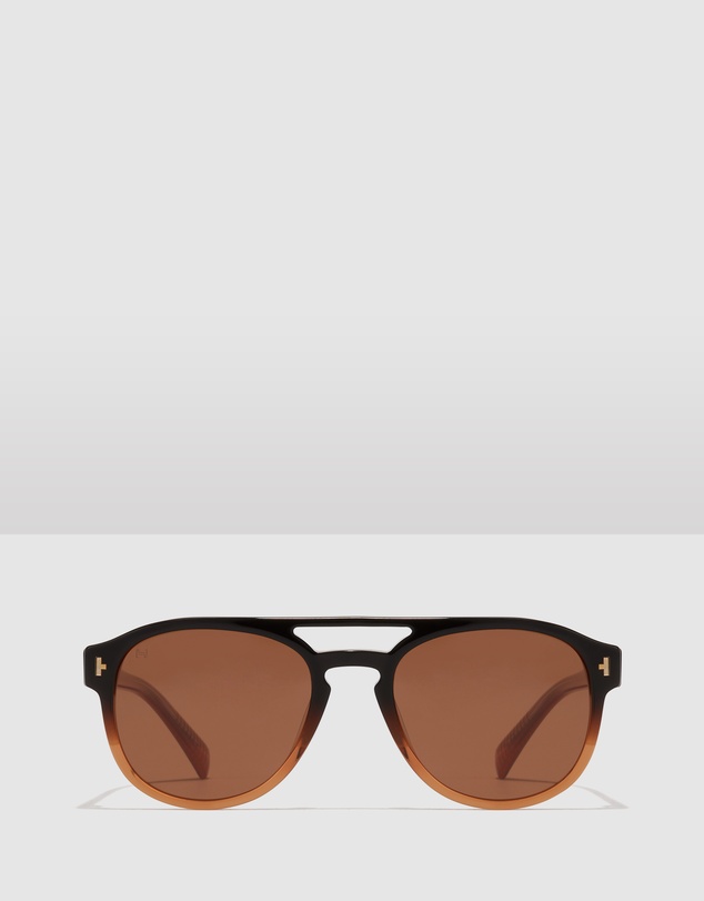 Hawkers Co - HAWKERS - Polarized Black Brown DIVER Sunglasses for Men and Women UV400