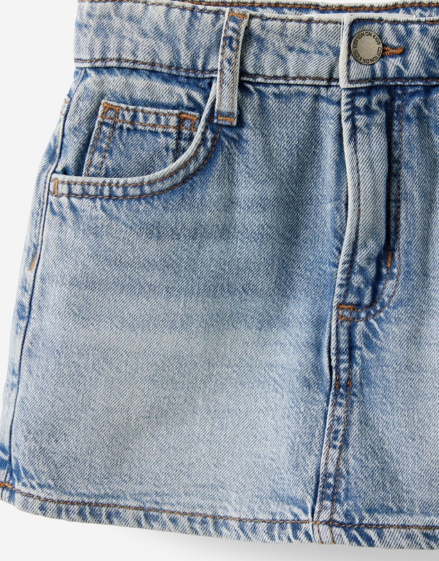 Cotton On Kids - Alayna Aline Denim Skort