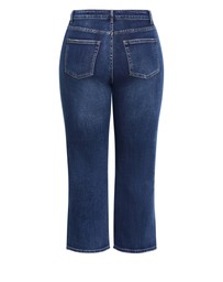 City Chic - Plus size Harley Fit Heidi Ankle Grazer Jean - mid wash