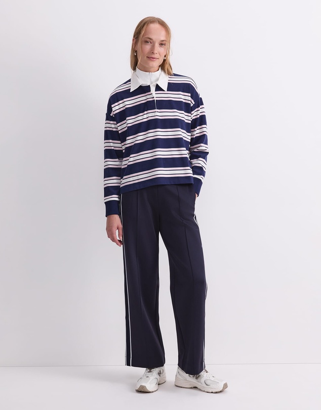 Sportscraft - Kiaya Cropped Rugby Shirt
