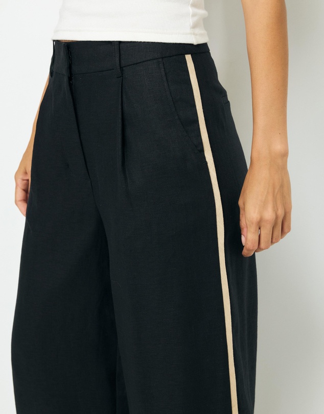 AERE - Sora Stripe Tailored Pants
