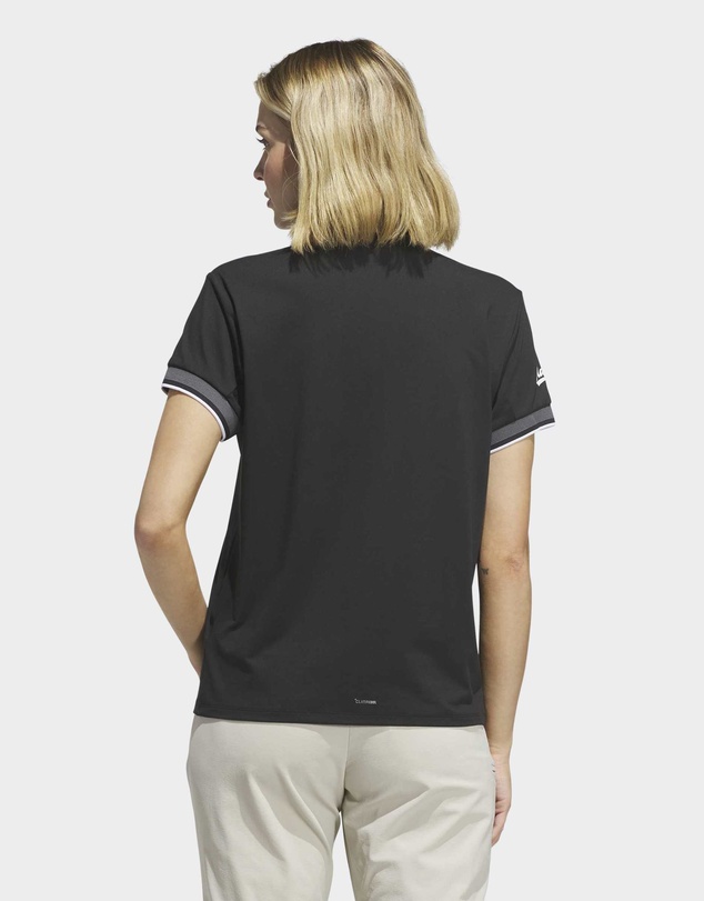 adidas Performance - CLIMACOOL FLAT KNIT COLLAR POLO SHIRT SHORT SLEEVE Womens