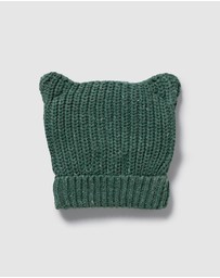Wilson & Frenchy - Organic Knitted Bear Hat - Babies