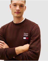 Tommy Hilfiger - Embroidered Flag Sweatshirt