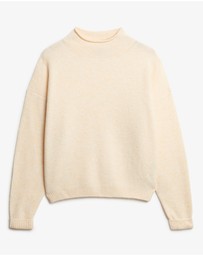 Superdry - Slouchy Mock Neck Jumper