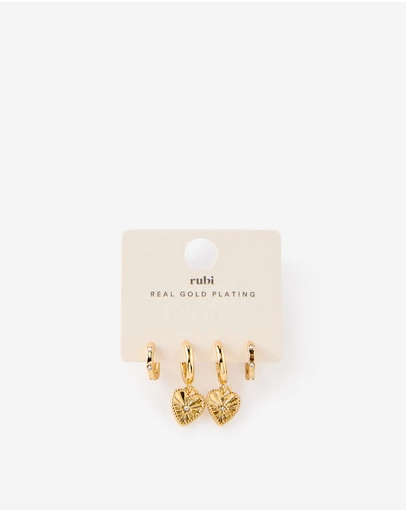 Rubi - 2Pk Mid Earring