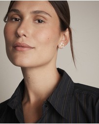 MIMCO - Resin Flower Stud Earrings