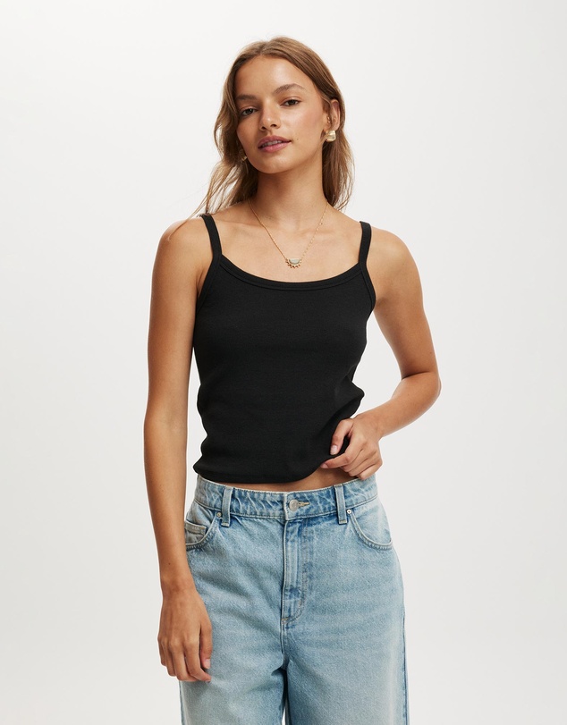 Cotton On - Goldie Rib Scoop Cami