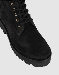 S by Sempre Di - Jayan Lace-up Boots