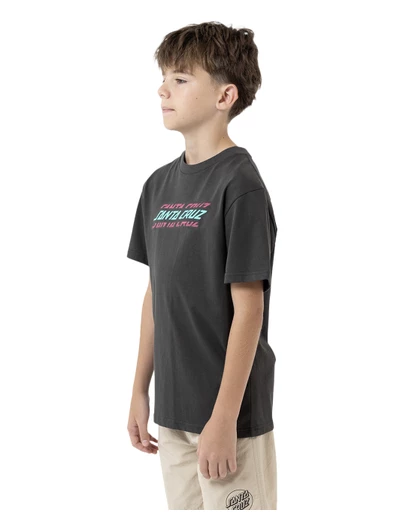 Santa Cruz - Multi Split Strip Front Tee - Teens