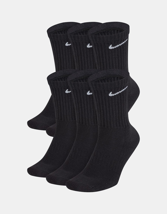 Nike - Nike Everyday Cushioned Crew Socks 6-Pack