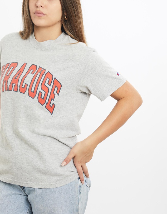 Vintage by The Real Deal - Pre Loved - Vintage 90s Champion Syracuse University Tee