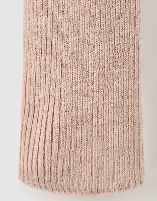 M.N.G - Ribbed Knitted Polo-Neck Playsuit