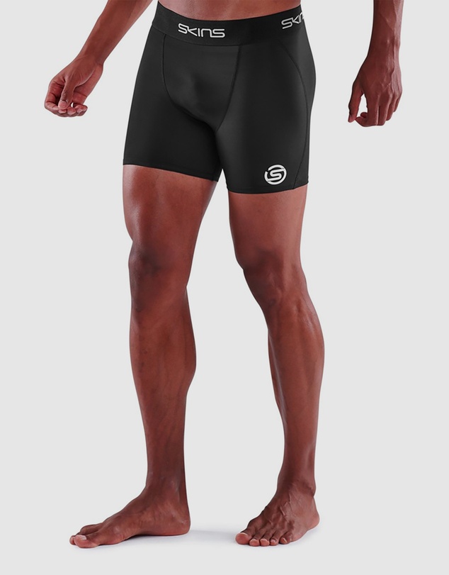 SKINS - SKINS Compression Men's Series-1 Running/Football/Gym Short Black