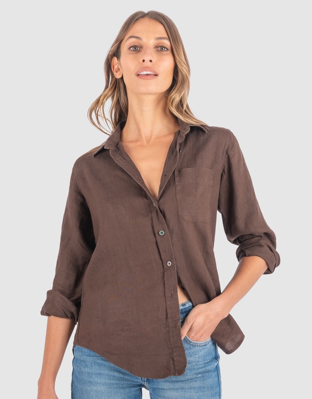 CAMIXA - IRIS Linen Shirt