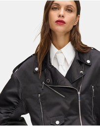 Karl Lagerfeld - Satin Bomber Jacket