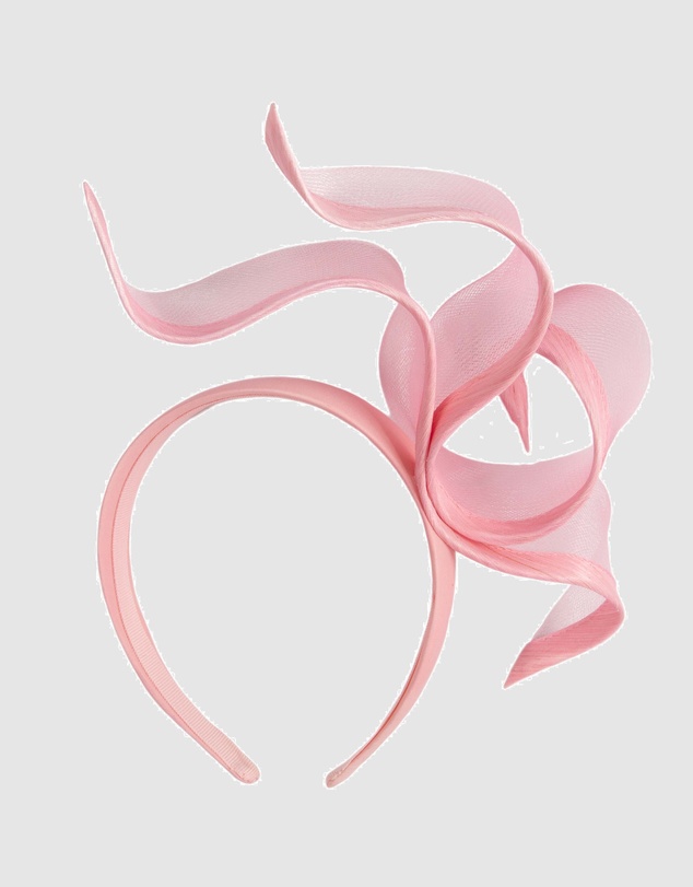 Fillies Collection - Bespoke Sculpted Pink Racing Fascinator