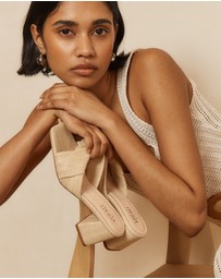 Verali - Stella Block Heel Mules