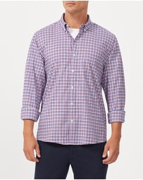 Van Heusen - Stretch Gingham Oxford Casual Shirt