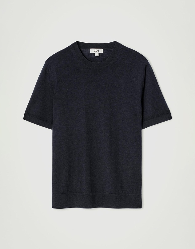 COS - Slim-Fit Merino Wool Knitted T-Shirt