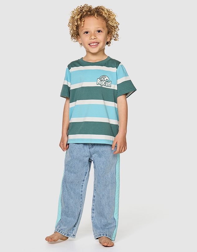Rip Curl - Paddle Out Stripe Tee - Babies-Kids