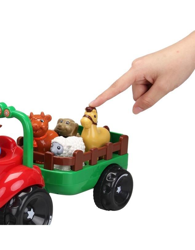 Bright Child - Farm Friends Musical Tractor - Assorted