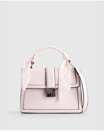 Laura Jones - Scarf Top Handle Bag